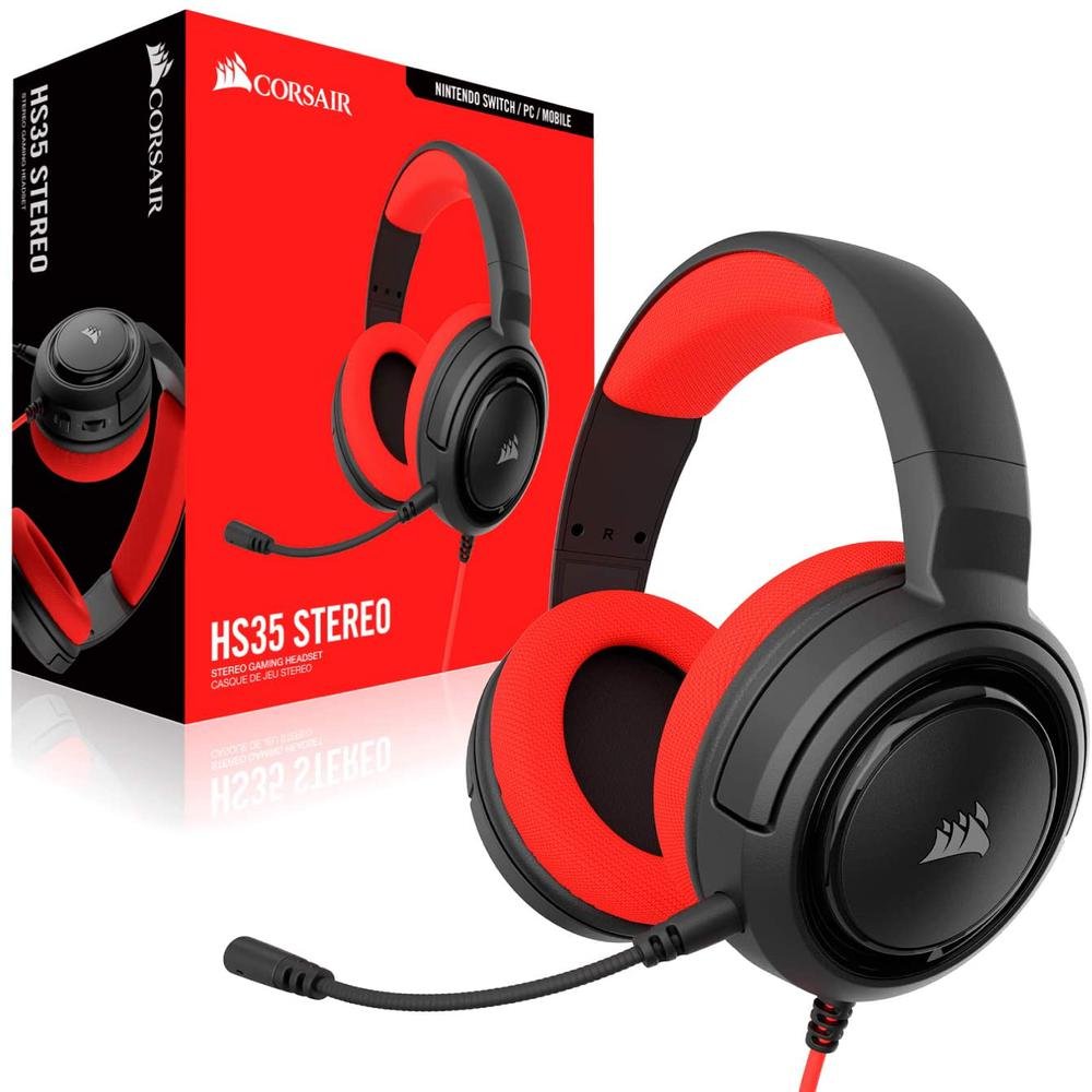 Headset Gamer Corsair Hs35 P2 Stereo 2.0