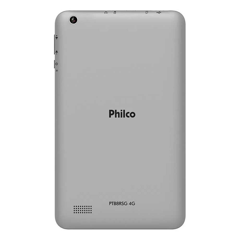 Imagem 3 de 3 do produto Tablet Philco Ptb8rsg 32GB, 2GB RAM, Wi-fi,  Tela De 8, Android 10, Câmera Traseira De 5MP, Câmera Frontal De 2MP, Cinza