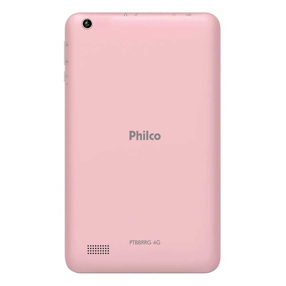 Imagem 3 de 3 do produto Tablet Philco 8" Multitoque, Android 10, 32GB, 2GB RAM, 4G, Rosa - PTB8RRG