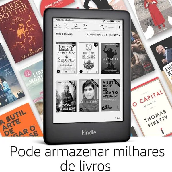 Jaron Espineli 様用 Kindle Kindle INK Wifi 10 Geraço 8GB Preto Ao0772 KaBuM