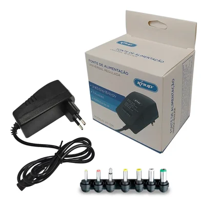 Fonte De Alimentação Knup KP-536, Regulada - Universal