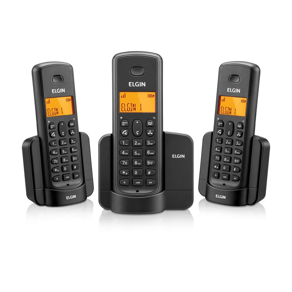 Telefone Sem Fio 2 Ramais Tsf8003 Id Chamada Viva Voz 1.9ghz Telefone Sem Fio 2 Ramais Tsf8003 Id Chamada Viva Voz 1.9ghz