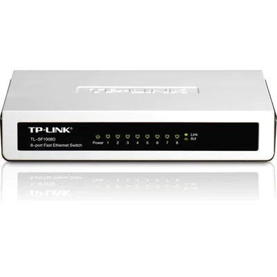 Switch 8 Portas, Tp-link, Tl-sf1008d 10/100