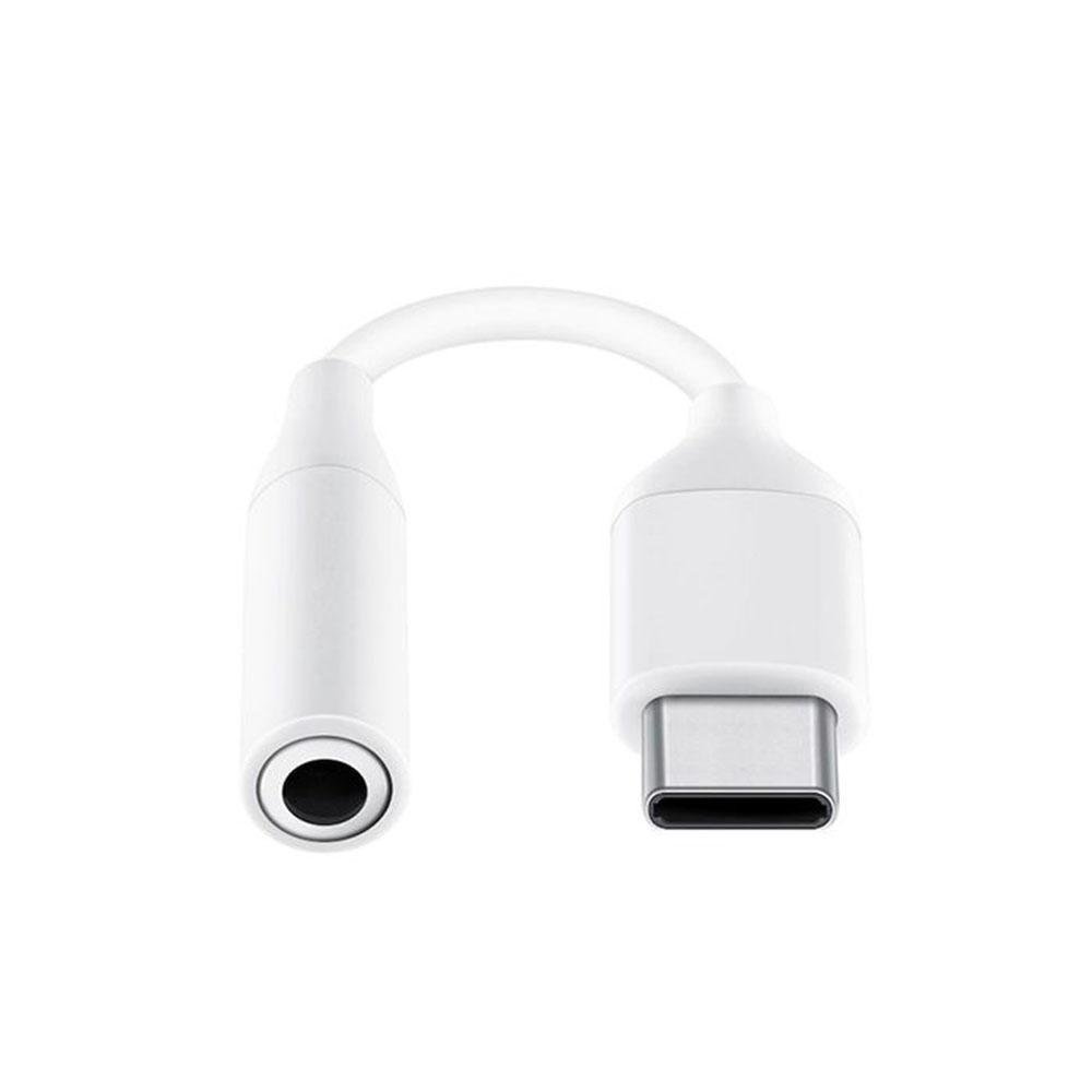 Imagem 2 de 2 do produto Adaptador USB-C Com P2 Lelong, Para Fone De Ouvido, Branco