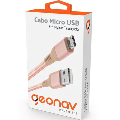 Cabo Micro Usb Essential 1m Rose Gold 1 Un Geonav