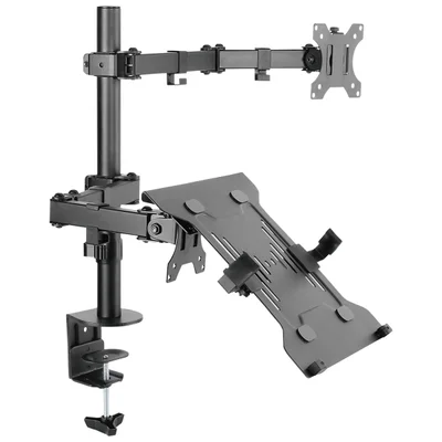 Suporte para Monitor e Notebook PCYES Com Articulação Dupla, Plmsmn1a