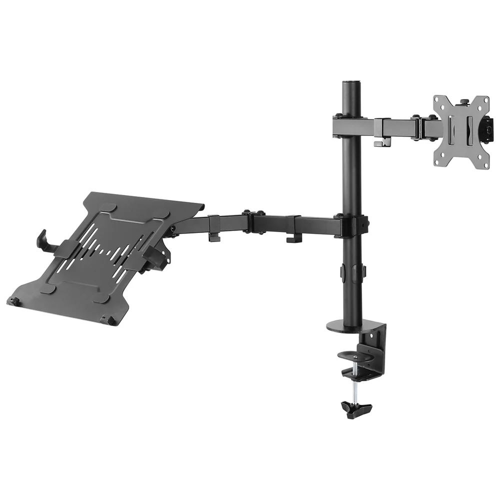 Imagem 5 de 5 do produto Suporte para Monitor e Notebook PCYES Com Articulação Dupla, Plmsmn1a