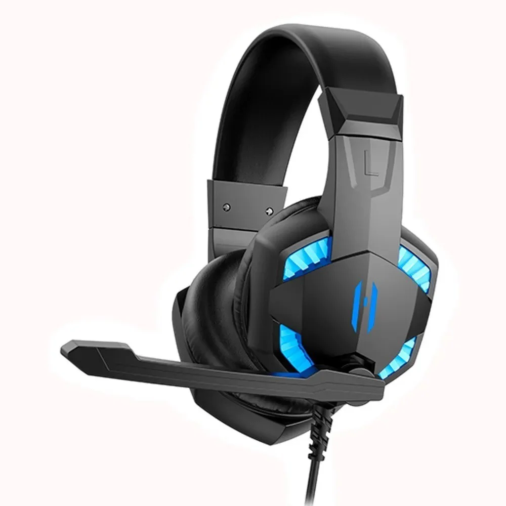 Fone De Ouvido Headset Gamer, Led Plug 3.5mm, USB - Gt-f6