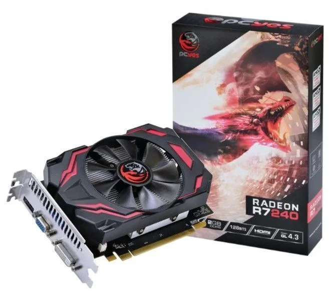  PCYes AMD Radeon R7200 Series R7240, 2GB DDR5