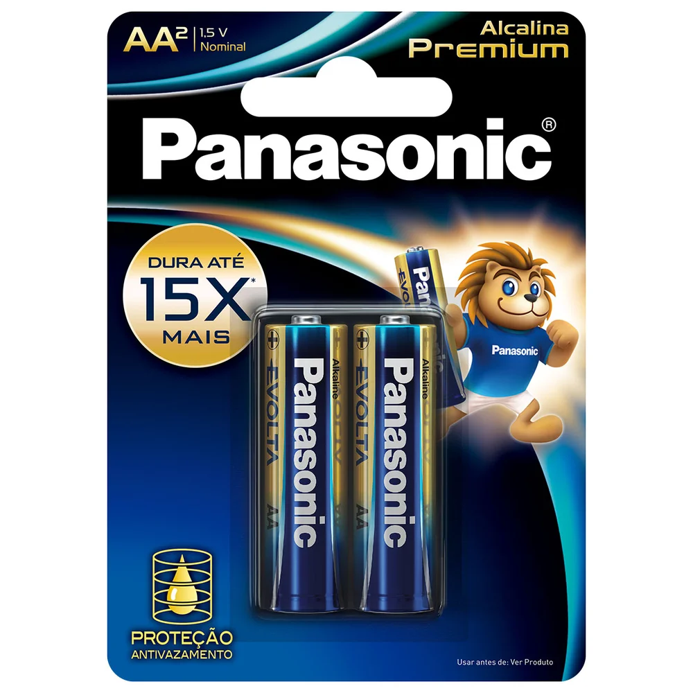 Pilha Alcalina Premium Aa Com 2 Lr6egr/2b96 Pilha Alcalina Premium Aa Com 2 Lr6egr/2b96