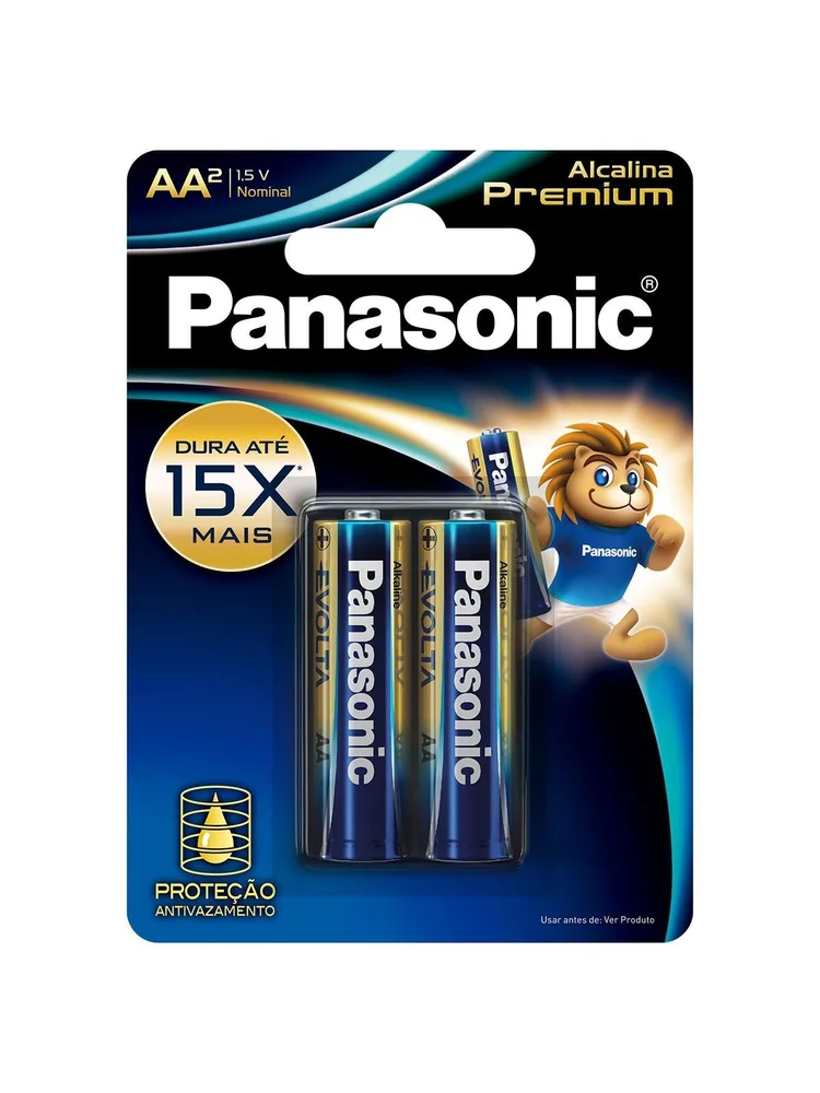 Pilha Alcalina Premium Aa Com 2 Lr6egr/2b96 Pilha Alcalina Premium Aa Com 2 Lr6egr/2b96