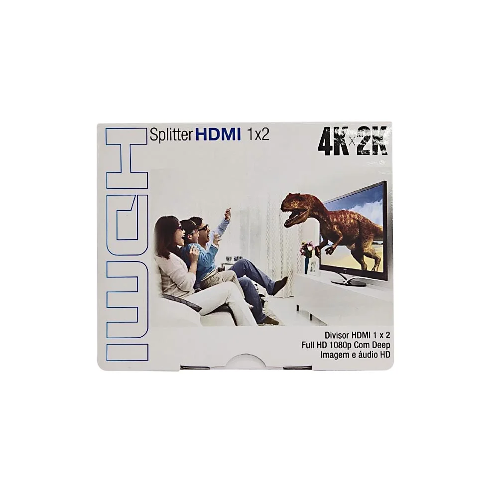 Imagem 3 de 5 do produto Splitter Hdmi 1x2 Kp-3471 Knup