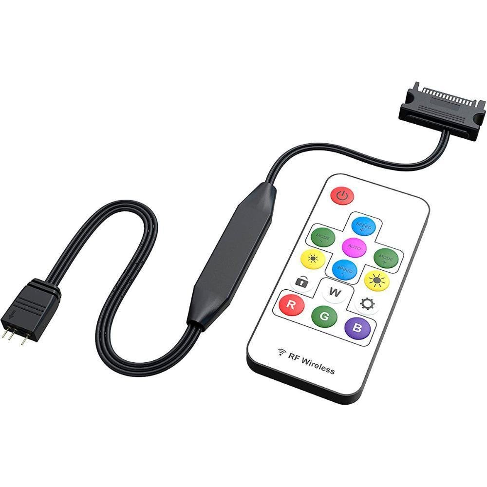 Controlador RGB Akasa Vegas, Endereçável, 5V, Com Controle Remoto - AK-RLC-02 4