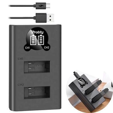 Carregador Duplo Probty Para Câmeras Gopro Max