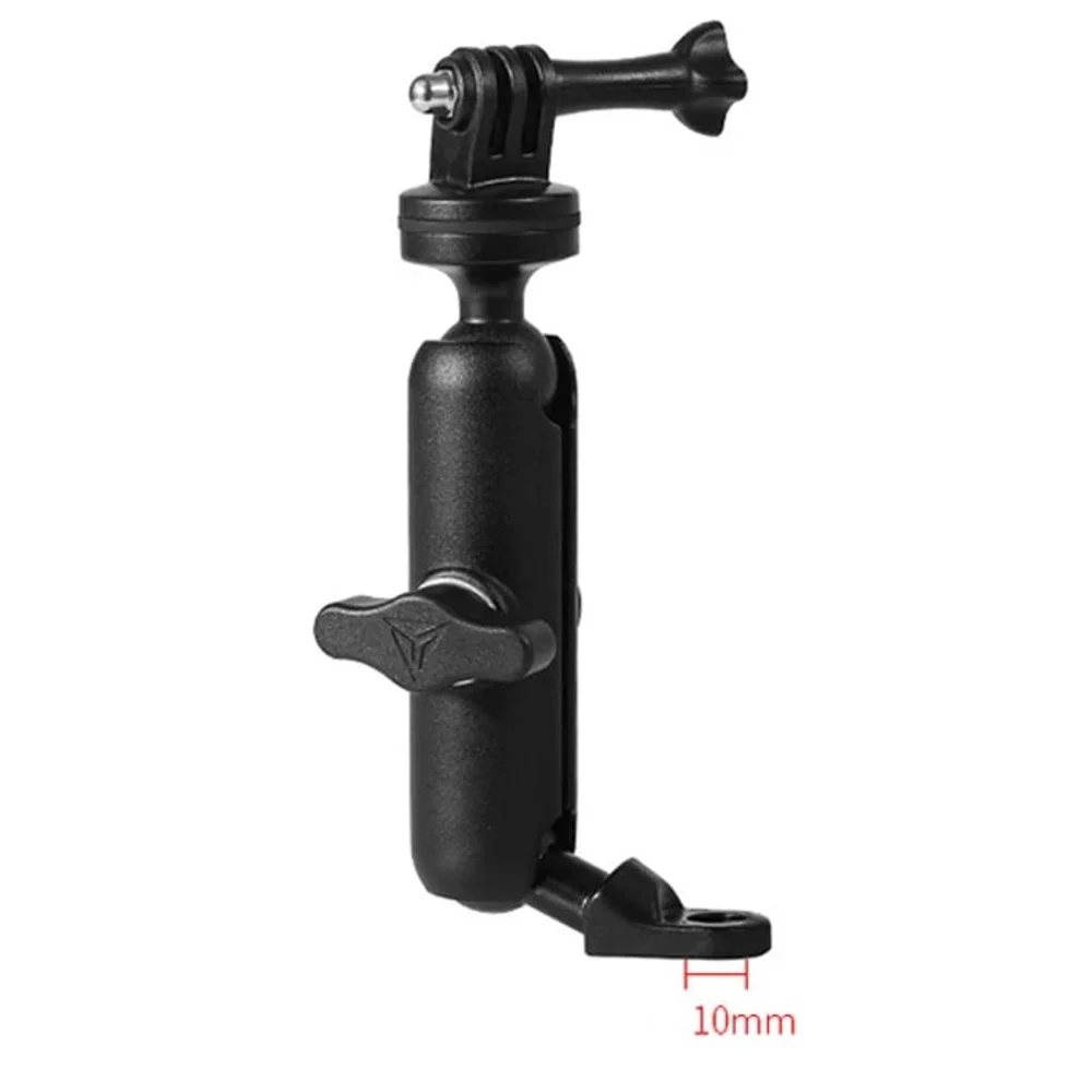 Imagem 4 de 5 do produto Suporte 360° Para espelho De Moto Para Gopro, Sjcam, Eken - Preto