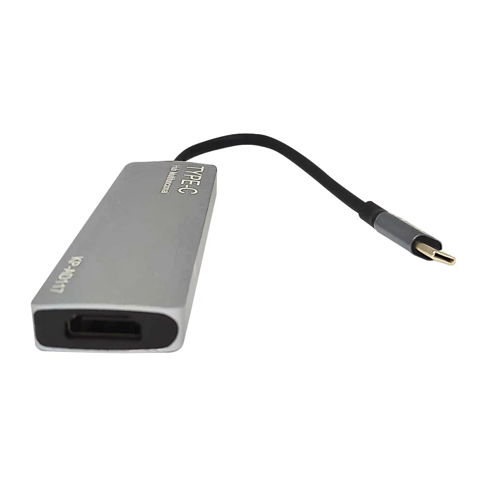 Imagem 4 de 5 do produto HUB Knup USB-C, Multifuncional 5x1, HDMI, USB 2.0 E 3.0, Com Leitor De Cartão SD