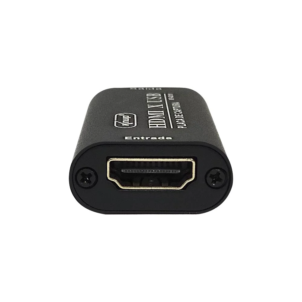 Imagem 2 de 5 do produto Placa De Captura Externa Knup, Com Conexão USB E HDMI, Captura Áudio E Vídeo Em 4K