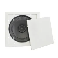Arandela Quadrada Fiamon Plastico 6 Polegadas Com Difusor 30rms 8r Branca