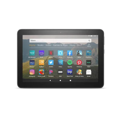 Tablet Fire HD 8, 32GB, Com Assistente Virtual - Preto