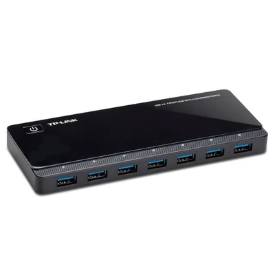 Hub Tp-link, 7 Portas, Usb 3.0 Uh720 - Preto