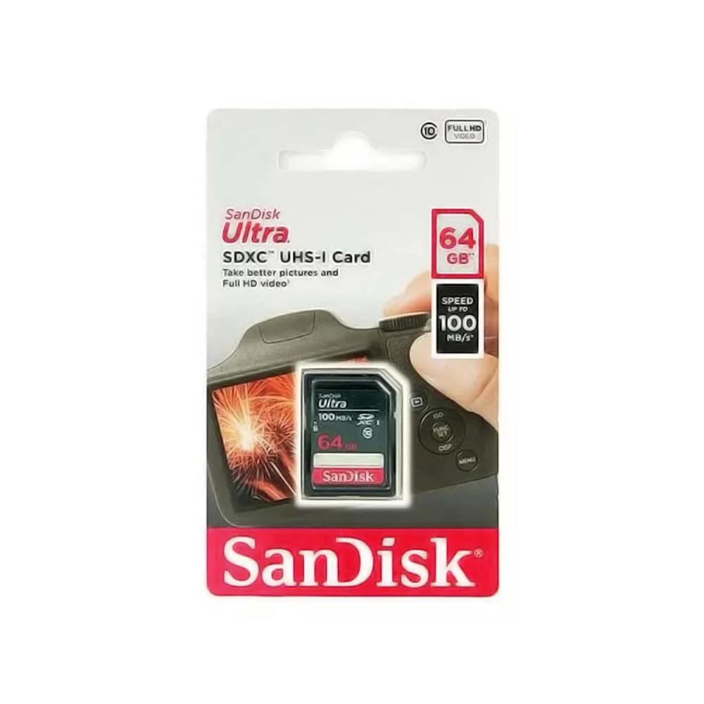 Imagem 5 de 5 do produto Cartão De Memória Sandisk Ultra Sdxc 64GB Classe 10