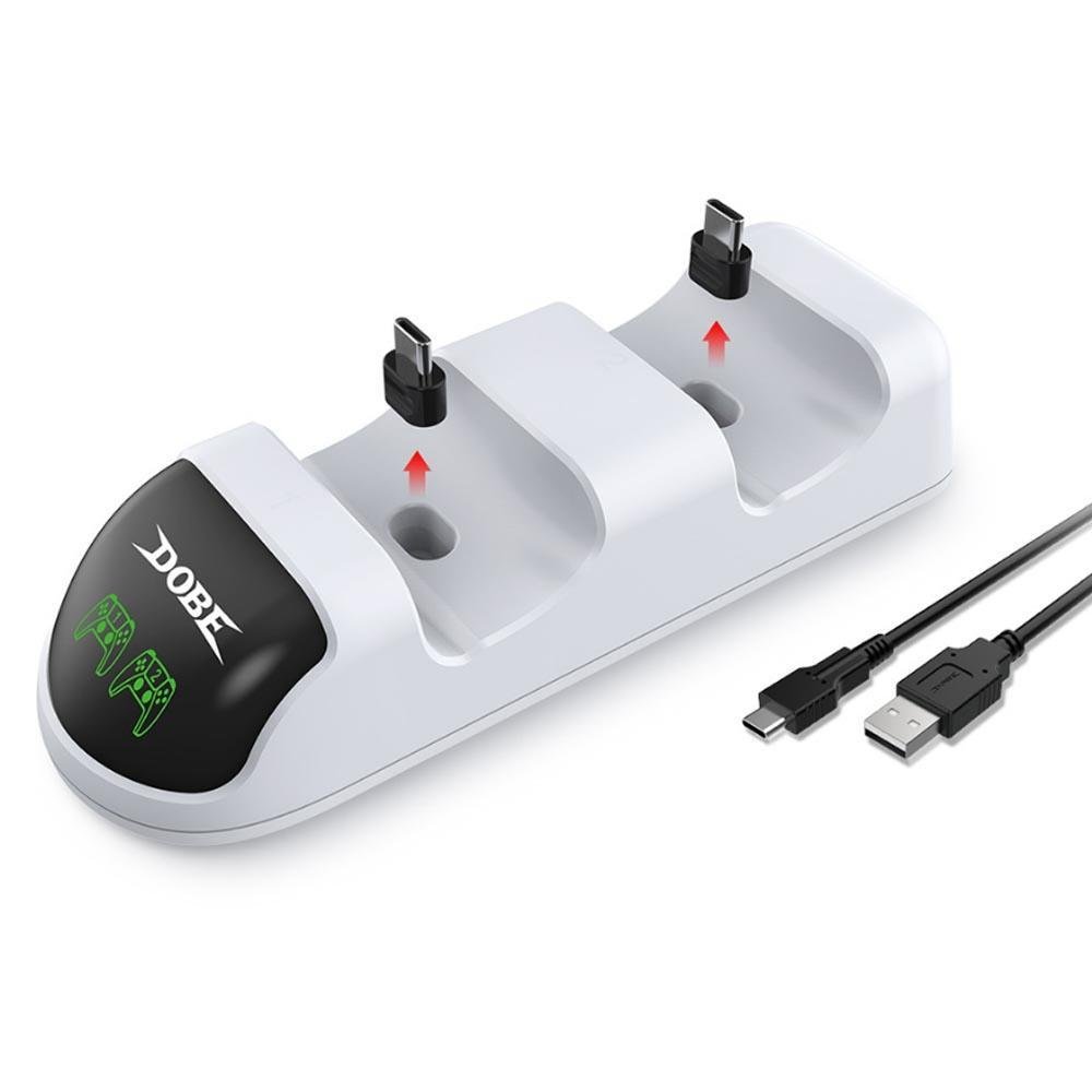 Imagem 4 de 5 do produto Dual Charging Dock Com Visor Para Controle P5 Dobe Tp5-0506