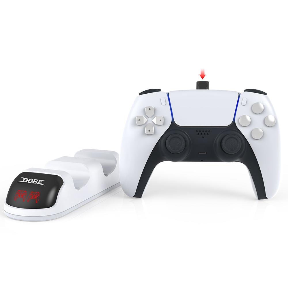 Imagem 5 de 5 do produto Dual Charging Dock Com Visor Para Controle P5 Dobe Tp5-0506