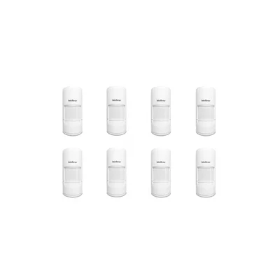 Kit 8 Sensores Passivo Sem Fio Ivp 4101 Pet Smart Intelbras