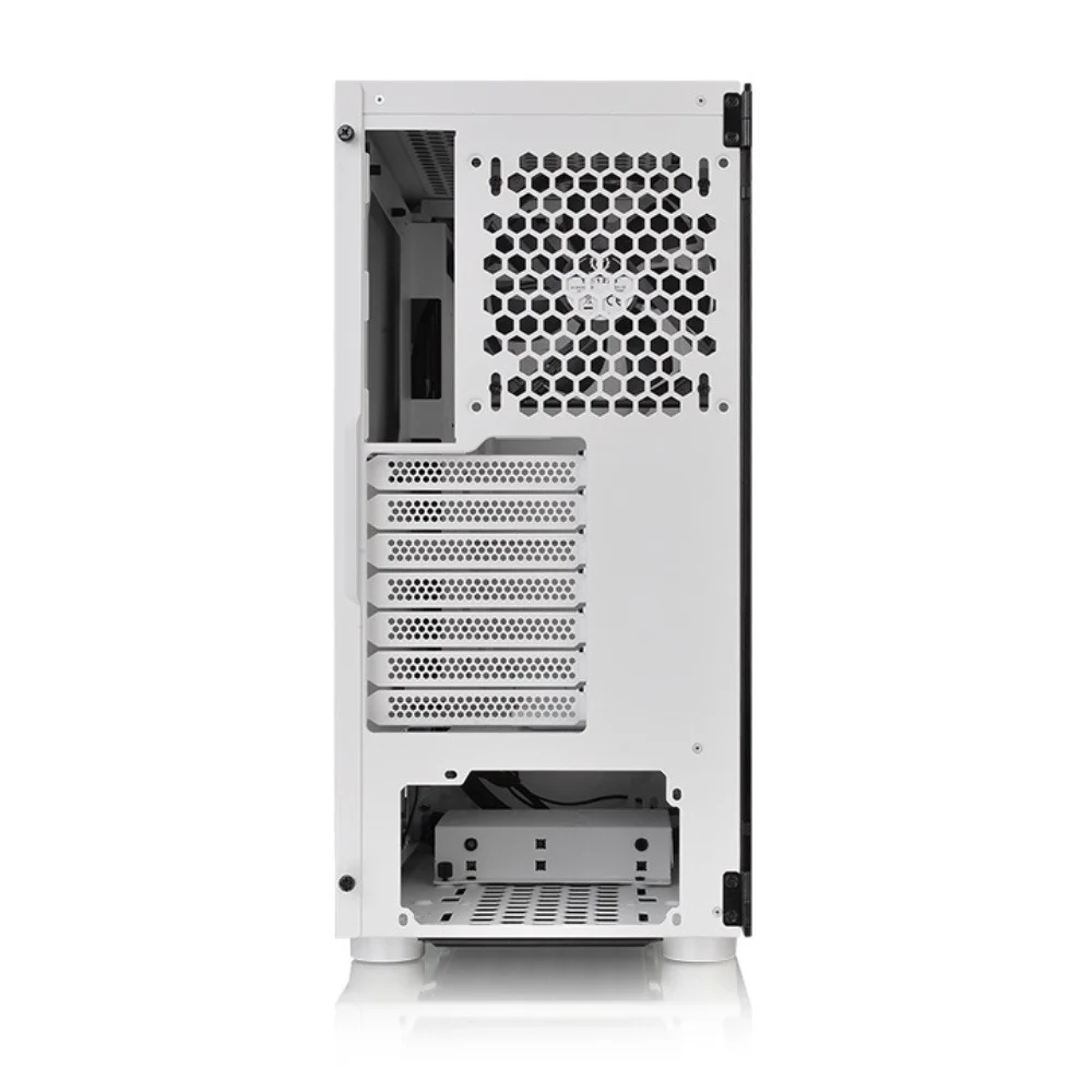 Imagem 4 de 5 do produto Gabinete Thermaltake, Tt H200 Tg, RGB, Snow/tempglass1/120mm - Ca-1m3-00m6wn-00