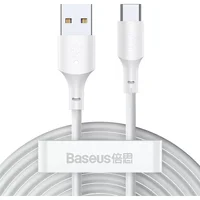 Kit C/2 Cabos Reforçados Usb-c Type-c Baseus 1,5m Turbo 5a