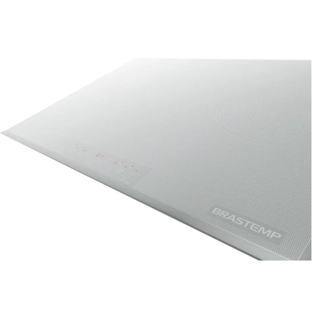 Imagem 4 de 5 do produto Cooktop De Indução Brastemp Vitreous 4 Queimadores Branco 220v Gdj77abbna