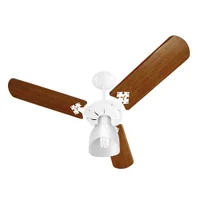 Ventilador de Teto Venti-Delta Economiq, New Delta Light, 3 Pás, 3 Velocidades - 220V