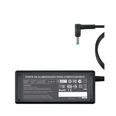 Fonte Carregador P/ Hp Compac Presario Cq-31 19.5v 3.33a 761 - Voltagem De Entrada