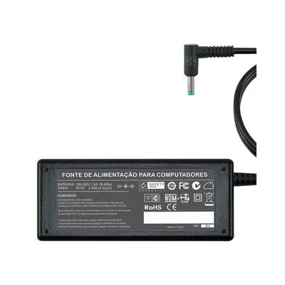 Fonte Carregador Para Hp 14-r050br 19.5v 3.33a 761 - Voltagem De Entrada