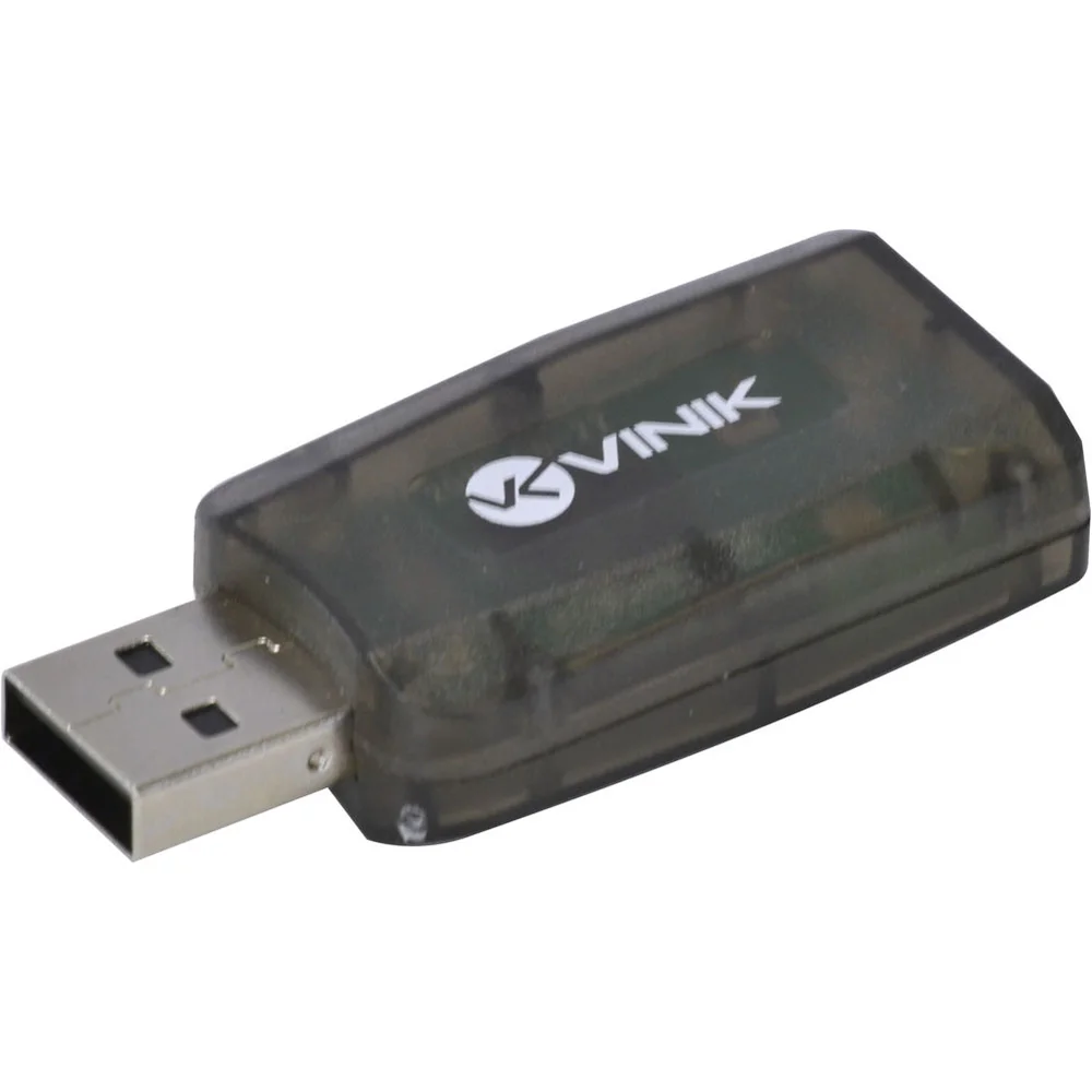 Imagem 3 de 3 do produto Adaptador Placa De Som Usb 5.1 Canais Virtual Ausb51