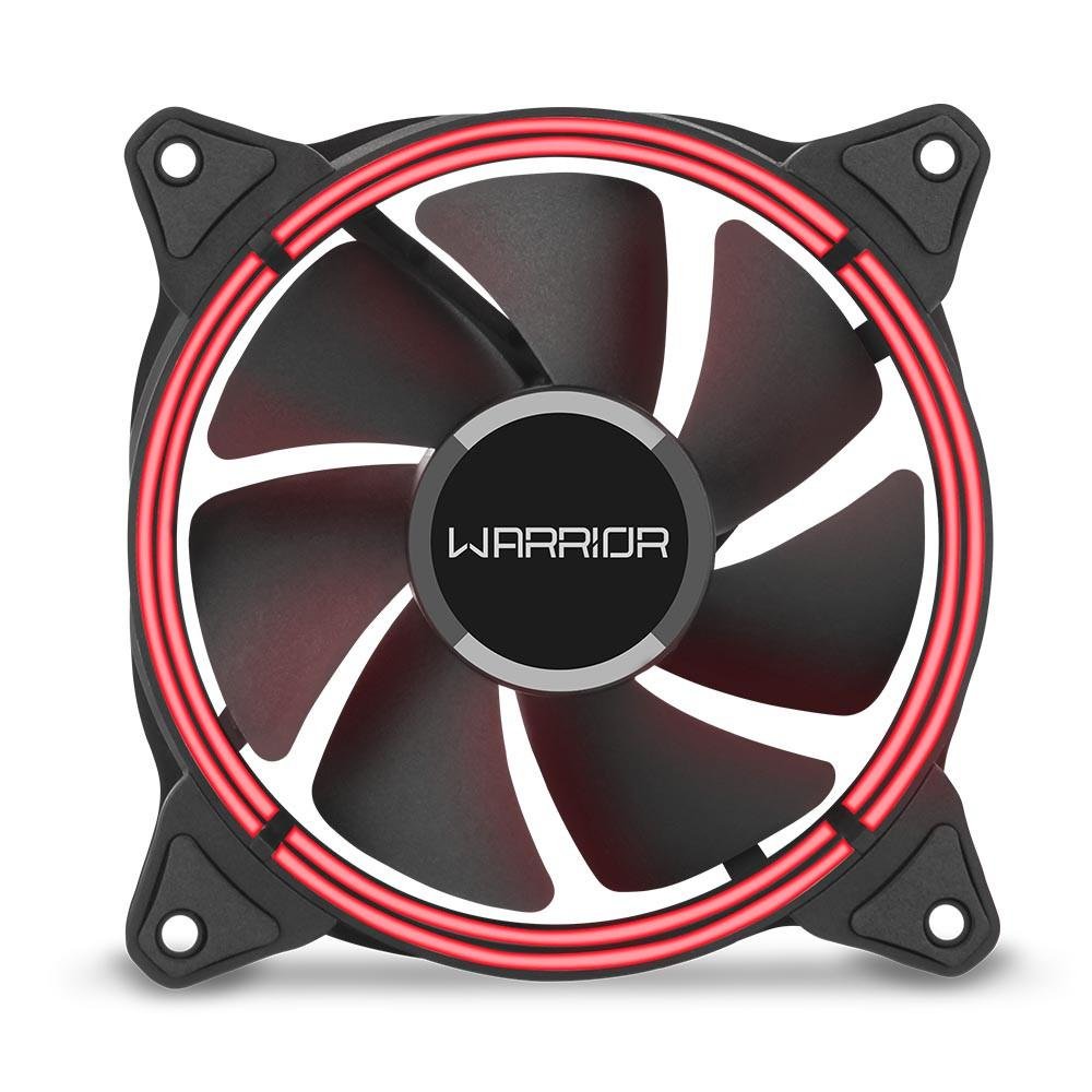 Kit Cooler FAN com 3 Unidades Multi Warrior Harb, 120mm, Vermelho - GA194 5