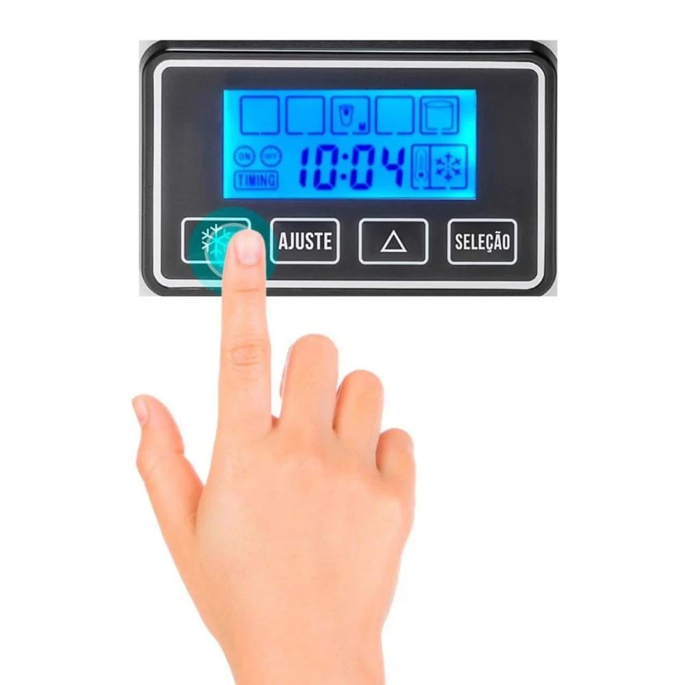 Imagem 2 de 5 do produto Fabricador De Gelo Gelopar 12kg 110v