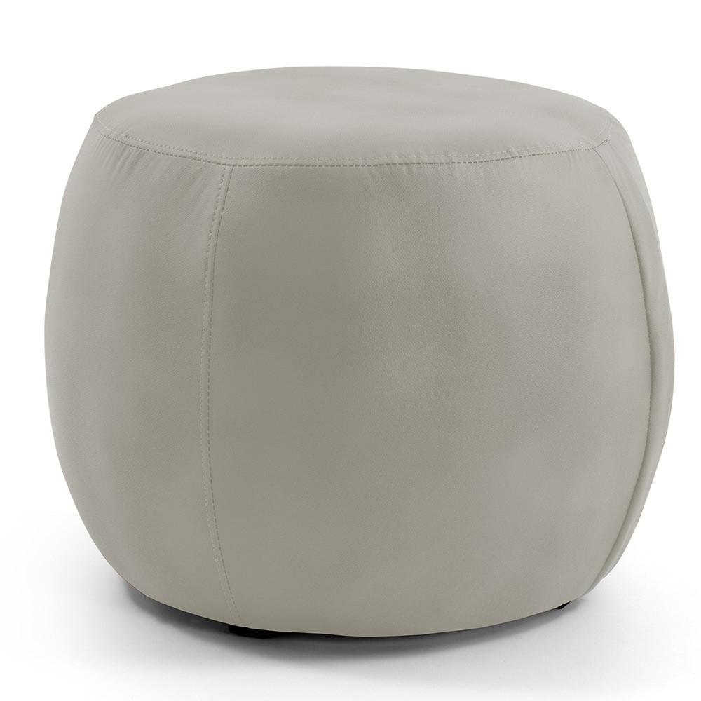 Imagem 1 de 4 do produto Puff Banqueta Decorativa Para Sala De Estar Golf D02 55 Cm Corano Bege C-26