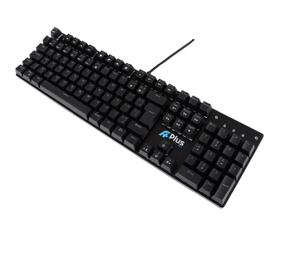 Imagem 3 de 4 do produto Teclado Mecânico Gamer Aplus Tech Khan Rainbow, ABNT2, Switch Outemu Blue, Preto - Ap-kb-3992.