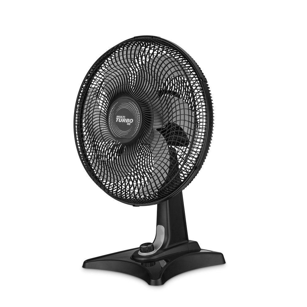 Ventilador De Mesa 40cm Multi Turbo 40 - 220v 135w Preto Multi - Vl402