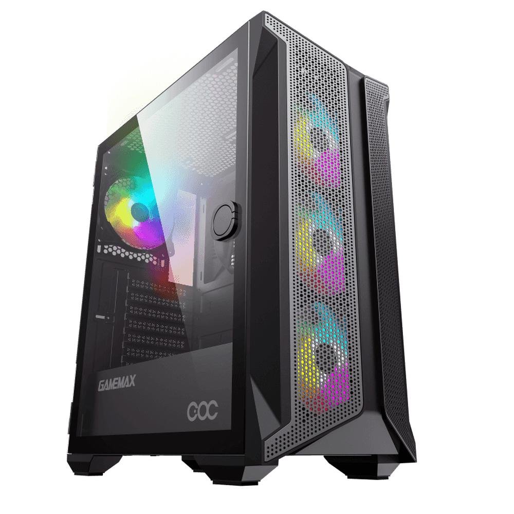 Gabinete Gamer Argb Vidro Brufen C1 Gamemax