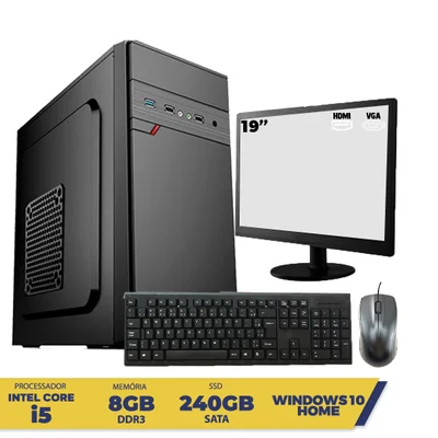 Computador Core I5 RAM 8GB SSD 240GB KaBuM