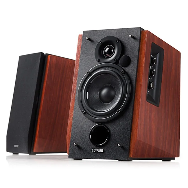 Monitor De Áudio R1700bt Edifier, 66w Rms, Bivolt, Bluetooth e RCA - Madeira