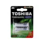 Pilha Recarregável AA 1,2V 2600mAh TNH6GAE TOSHIBA (Cartela com 2 unid.)