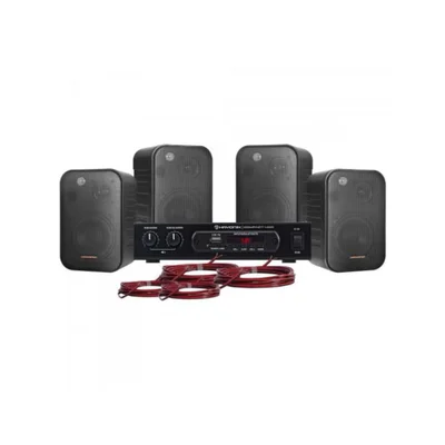 Kit Hayonik Som Ambiente, 400w, Ambience 4000, Preto