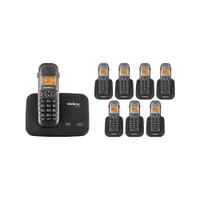 Kit Telefone 2 Linhas Ts 5150 + 7 Ramais Ts 5121 Intelbras