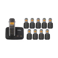 Kit Telefone 2 Linhas Ts 5150 + 9 Ramais Ts 5121 Intelbras