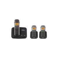 Kit Telefone 2 Linhas Ts 5150 + 2 Ramais Ts 5121 Intelbras