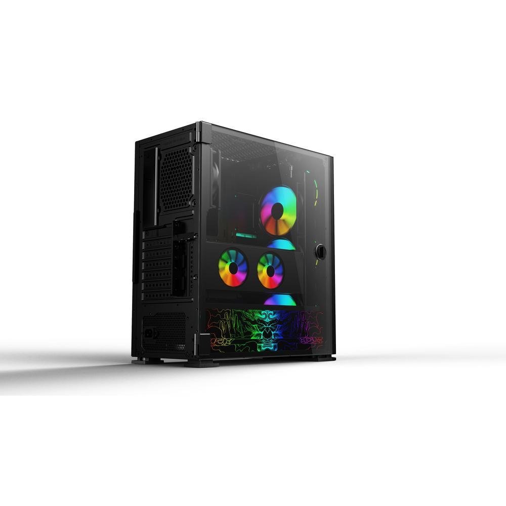 Imagem 4 de 5 do produto Gabinete Nexus Gamer Krypton Ax1-b20 Mid Tower Preto Nexus