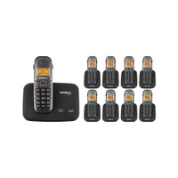 Kit Telefone 2 Linhas Ts 5150 + 8 Ramais Ts 5121 Intelbras